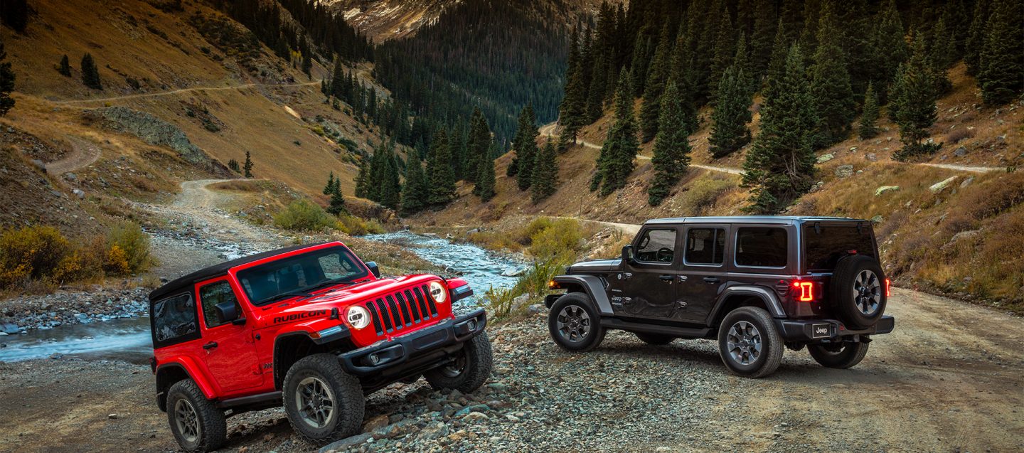 The 2021 Wrangler Saghara and Rubicon.